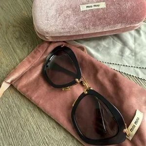 Gently used Miu Miu sunglasses MIU MIU Regard Sunglasses Gently used Once in Excellent  main image 3